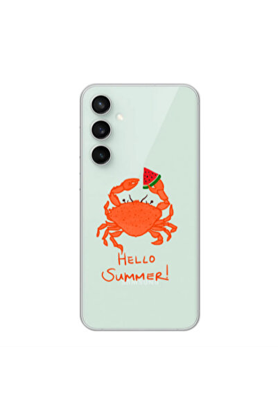 Other Samsung S24 Plus Hello Summer! Transparent Silicone TPU Θήκη