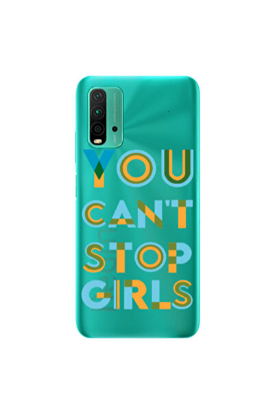 Other Xiaomi Redmi 9T You Cant Stop Girls Transparent Silicone TPU Θήκη