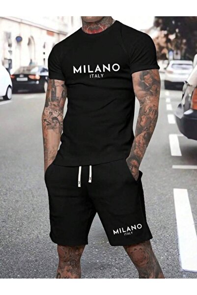 ZEMLİYA Sara Unisex Oversize Shorts Set Short Sleeve T-Shirt Comfortable Fit ...