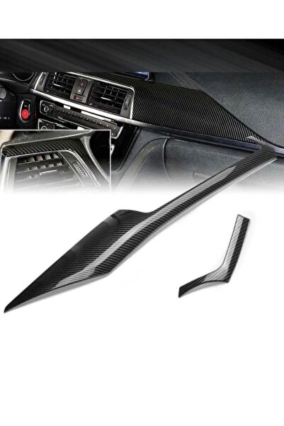 CİHAN GROUP Bmw F30 F32 F34 F36 Compatible 2-Piece Front Bumper Carbon Set