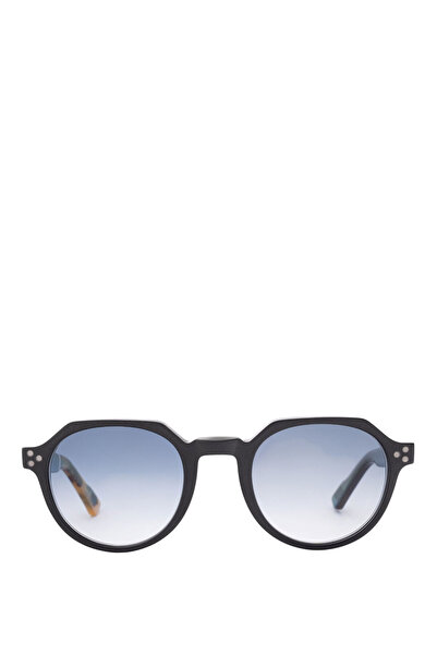 Snob Milano Sna1010 Black Acetate Unisex Sunglasses