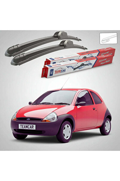 TEAMCAR Ștergătoare Ford Ka Gen I RB Hatchback 1996-2008 |   Set frontal plat...
