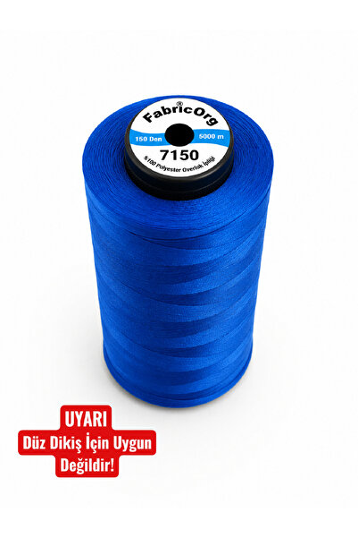 fabricorg Bükümsüz Renkli Ev & Sanayi Tipi Overlok & Piko Muz İpliği 1 Adet (...