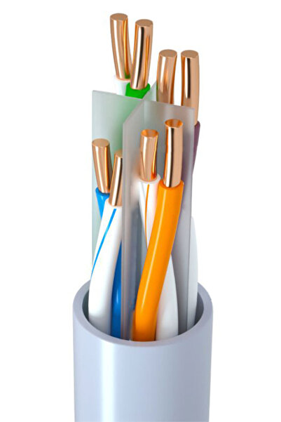 POWERTECH καλώδιο δικτύου CAB-N295, Cat 6 U/UTP, copper, 100m, γκρι