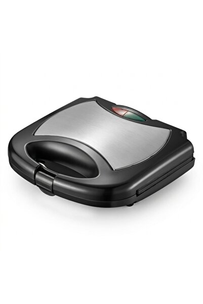 Z Store Grătar pentru sandvișuri din oțel inoxidabil negru 750W