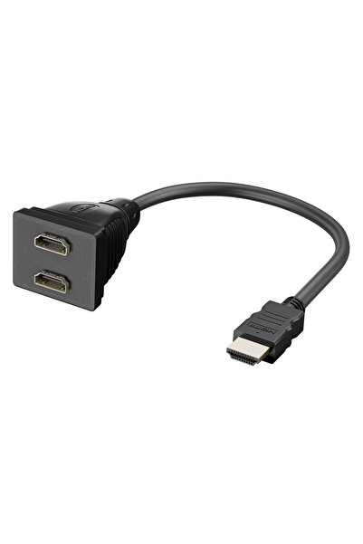 goobay Διαχωριστής HDMI 68784, 1x είσοδος/2x έξοδοι, 1080p, μαύρο