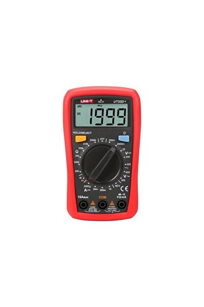 unı-t Digital multimeter ut33d+ 600v 10a