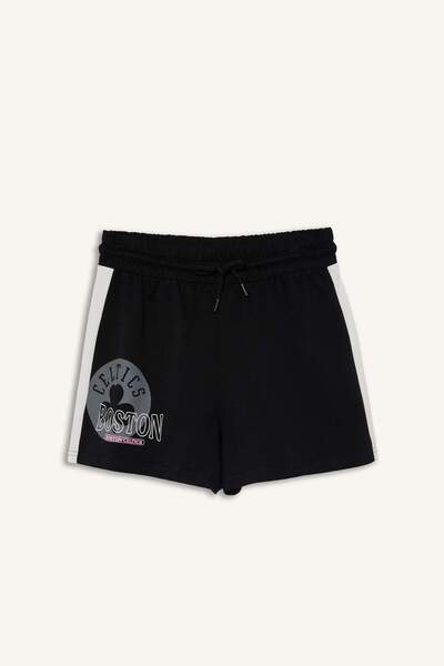 DeFacto Nba Boston Celtics Licensed Standard Fit Elastic Waist Athlete Short ...