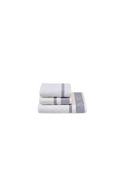 Doqu Home Mediterranean Verona Bath Face Towel Set Indigo