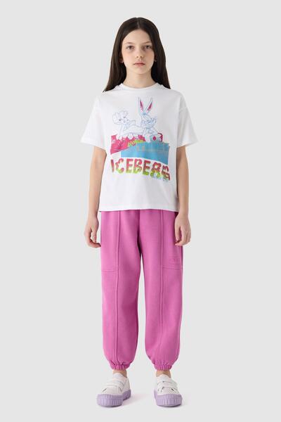 Iceberg Kız Çocuk Beyaz Tshirt