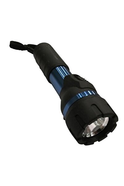 EUROLAMP Φακός LED Αλουμινίου Μπαταρίας Αδιάβροχος Μπλε