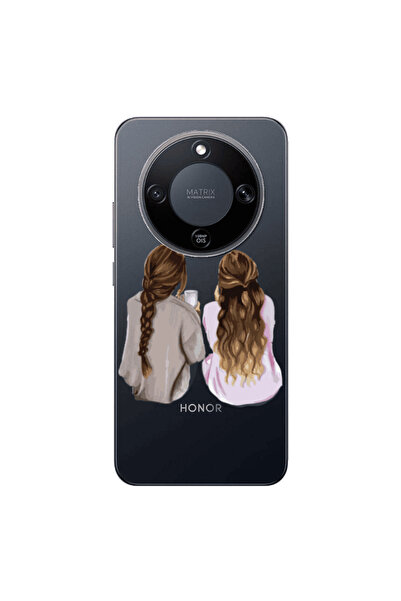Other Honor Magic 8 Lite Friends Transparent Silicone TPU Θήκη