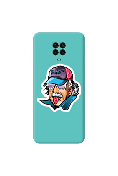 Other Xiaomi Redmi Note 9 Pro Einstein Turquoise Colored Silicone TPU Θήκη
