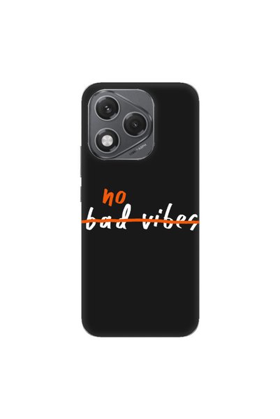 Other Honor 400 Lite No bad vibes 2 Black Colored Silicone TPU Θήκη