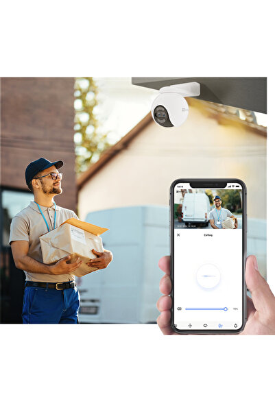 EZVIZ H80X Dual 4K Smart Outdoor Surveillance Camera - 2 Lenses, Pan/Tilt, an...