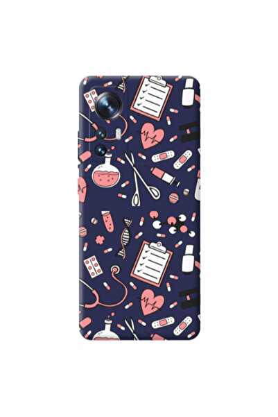 Other Xiaomi Mi 12 Laboratory Dark blue Colored Silicone TPU Θήκη