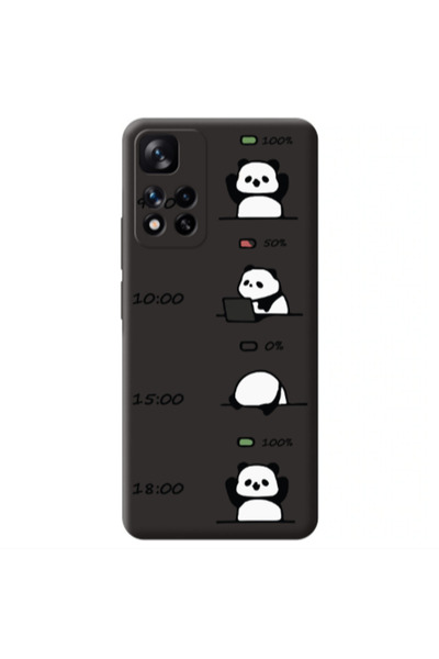 Other Xiaomi Redmi Note 11 Pro 5G My situation at work Black Colored Silicone...