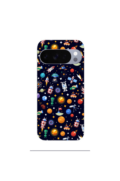 Other Google Pixel 10 Pro Small planets Transparent Silicone TPU Θήκη