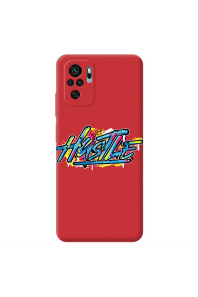 Other Xiaomi Redmi Note 10S No pain Red Colored Silicone TPU Θήκη
