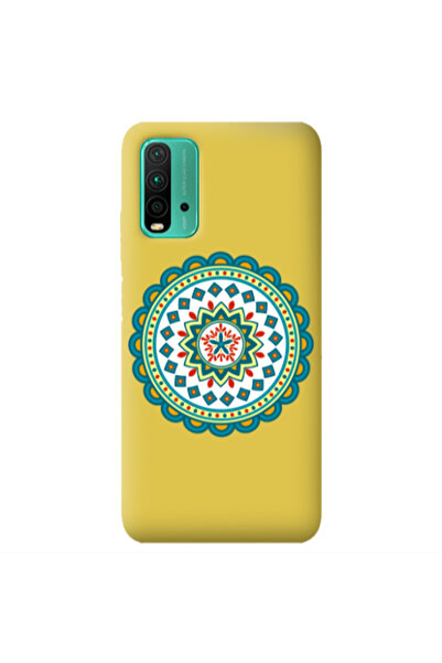 Other Xiaomi Poco M3 Mandala D11 Yellow Colored Silicone TPU Θήκη
