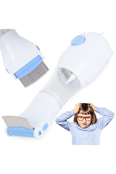 dalimag Electric comb for lice and nits with suction and reusable filter, , f...