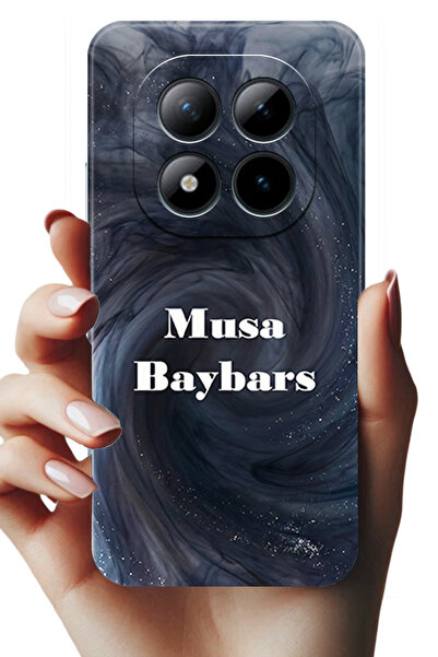 Noprin Xiaomi Redmi Note 15 Pro Kılıf - İsimli Yazılı Kişiye Özel Kişileştire...