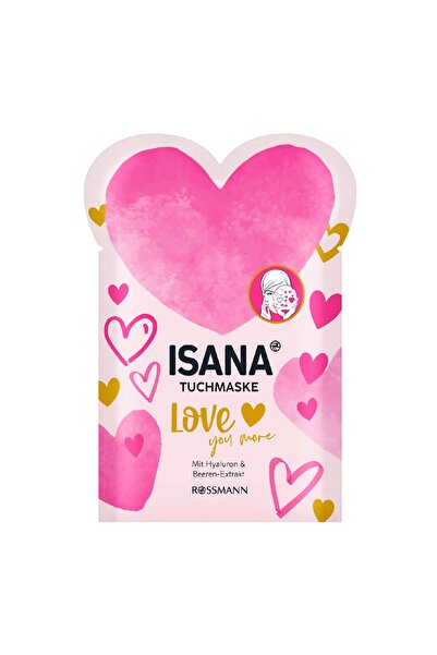 ISANA Paper Mask Love You More, 1 Piece