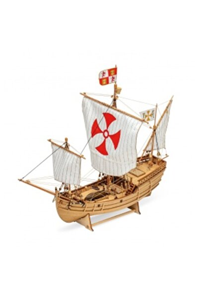Amati Pinta - Caravela lui Columb 1492, Model de navă, Scara 1:65, Lungime 45 cm