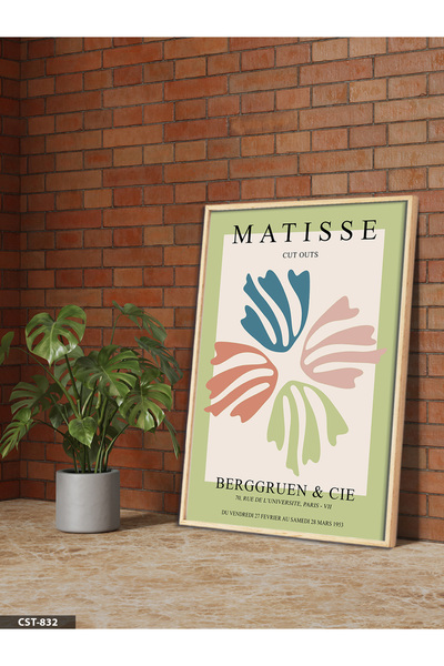Evinemoda Matisse Berggruen & Cie One Piece Wooden Framed Painting