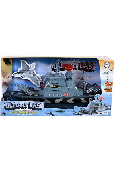 Blue Toys Πολεμικό πλοίο με φως