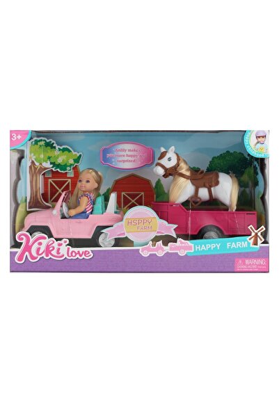 Blue Toys Κίκι Κούκλα Αγάπης με Άλογο
