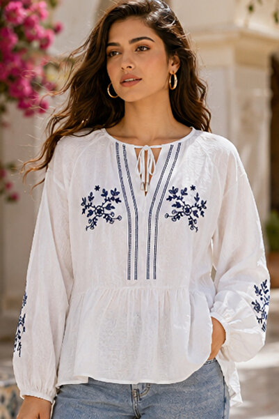 ETEN Ladies Embroidery Top