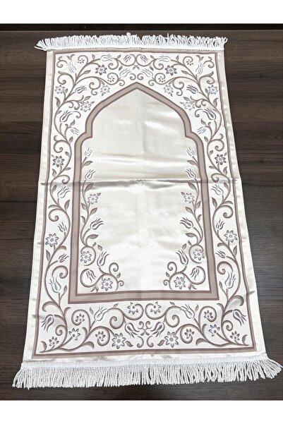 AYHANHOME Dokuma Goblen Burgu Saçaklı Çeyizlik Hediyelik Seccade