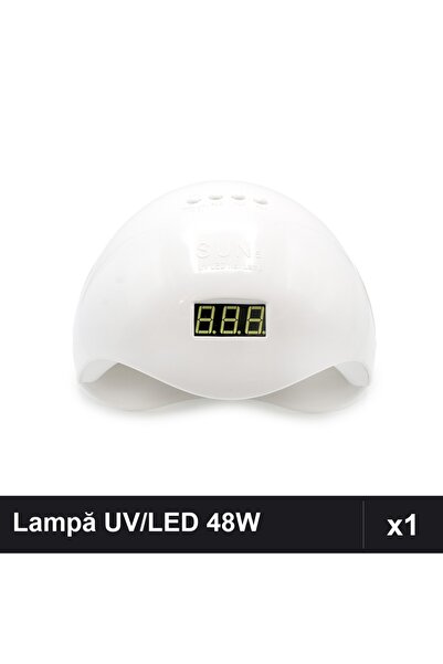 NAİLS Lampă UV/LED Profesională SUN5 48W pentru Uscare Unghii Gel Manichiură