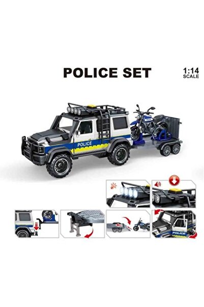 Blue Toys Αστυνομικό Όχημα με Φώτα και Ήχους