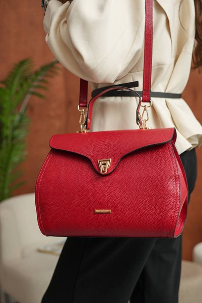 DERKON Bely Model Genuine Leather Women's Bag