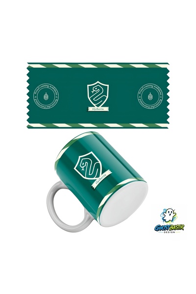 Ghostbastır Design Harry Potter Slytherin Mug |   Single Piece K0253