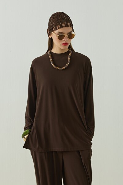 QANU Alya T-shirt Kahverengi