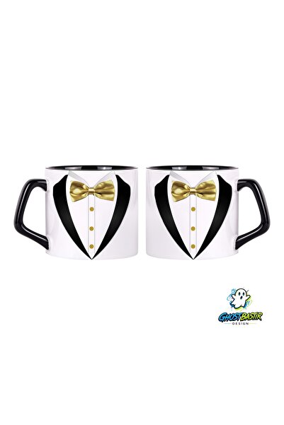 Ghostbastır Design Tuxedo Cup |   Single Piece 0834