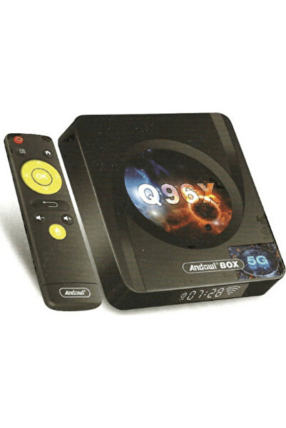 Andowl TV Box Q96X Q96X 4K UHD με WiFi, 4GB RAM και 64GB χώρο αποθήκευσης με ...