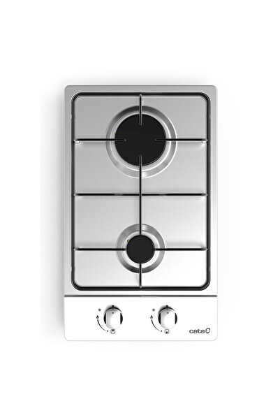 Cata Plita cu Gas 2 Zone de Gatit 30 cm Inox