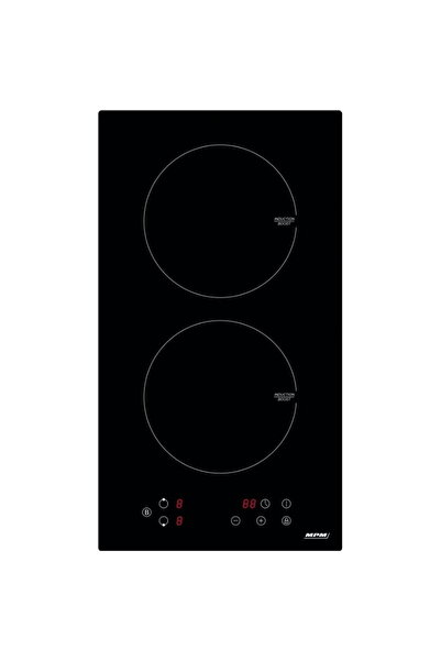 MPM 30 IM 06, Индукционен котлон, 2 котлони, 28 см, Черен