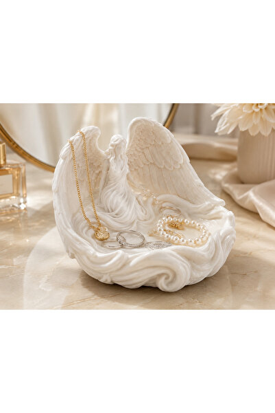 farist Jewelry Organizer with Angel Figure |   Decorative Jewelry Stand |   1...