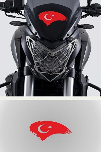 Yalıgraf Reklam Tabela Türk Bayrağı Ayyıldız Türkiye Bayrak Sticker Motor Sti...