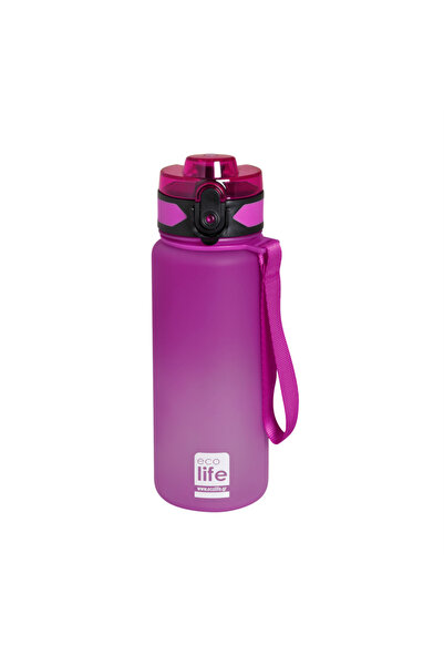 Ecolife Παιδικό μπουκάλι Τριτάν 500 ml Φούξια