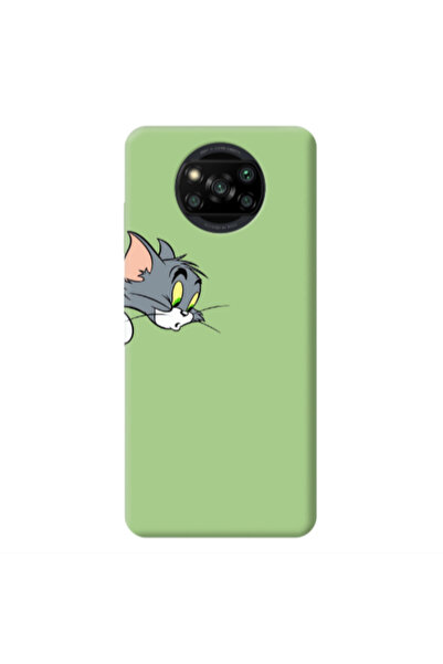 Other Xiaomi Poco X3 /X3 Pro Tom 1 Light Green Colored Silicone TPU Θήκη