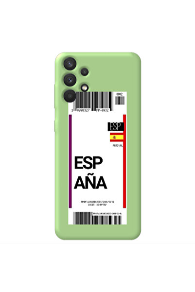 Other Samsung A32 4G Espana Arrival Light Green Colored Silicone TPU Θήκη