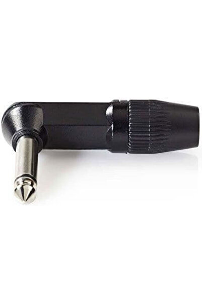 Nedis Βύσμα μονοφωνικό αρσενικό jack 6.3mm Μαύρο (COTP23902BK)