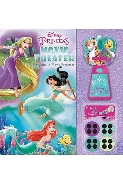 Studio Fun International Disney Princess Movie Theater Storybook And Movie Pr...