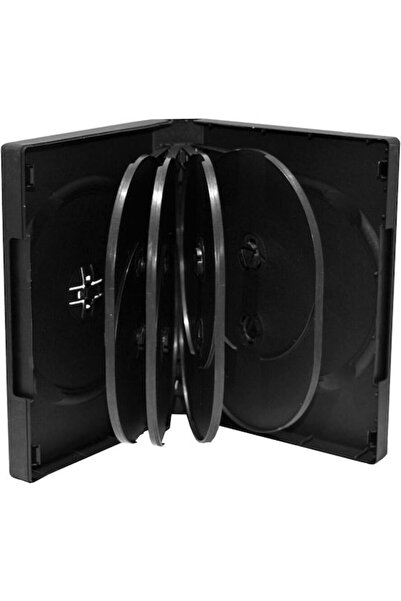 MediaRange Θήκη DVD 10 Δίσκων 33mm Πακέτο 03 Μαύρο Κουτί35-10